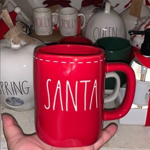 NWT Rae Dunn Santa mug